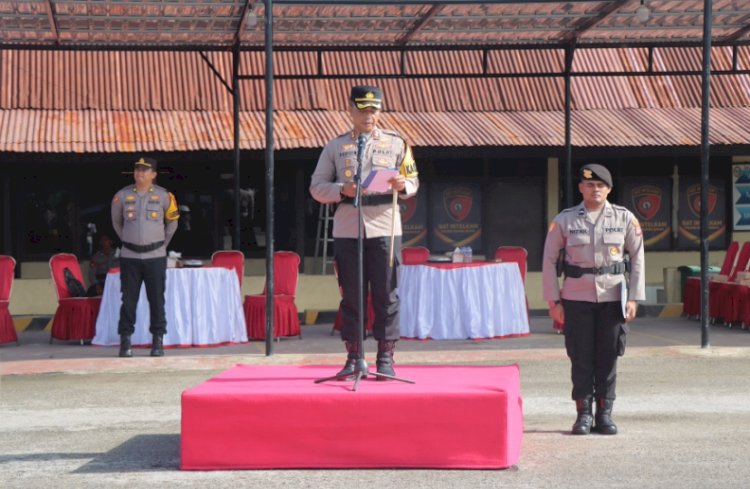 Polres Sumba Barat Gelar Upacara Operasi Lilin Turangga 2024