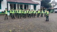 Kodim 0601/Pandeglang Turunkan Personil, Bantu Pos PAM Nataru Di Wilayah Kabupaten Pandeglang