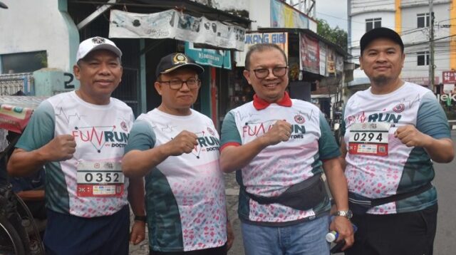 Fun Run Dan Puncak Hut IDI Ke-74 Di Kota Tasikmalaya Dihadiri Ketua DPRD