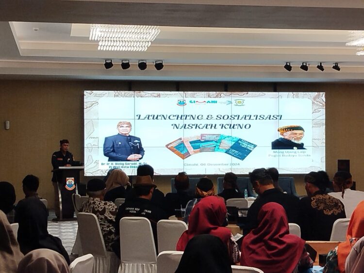 Dinas Arsip Daerah Kota Cimahi Meluncurkan Lima Buku Naskah Sunda Kuno
