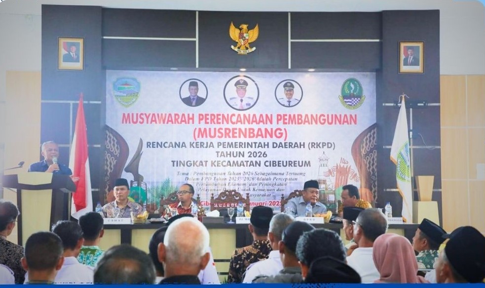 "Musrenbang RKPD 2026 Kecamatan Cibereum: Percepatan Ekonomi dan Pelayanan Dasar untuk Kesejahteraan Masyarakat"