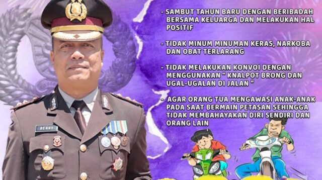 Sambut Tahun Baru 2025 dengan Damai, Kapolres Belu, AKBP Benny Miniani Arief Imbau Warga Jauhi Pesta Miras dan Konvoi Ugal-ugalan