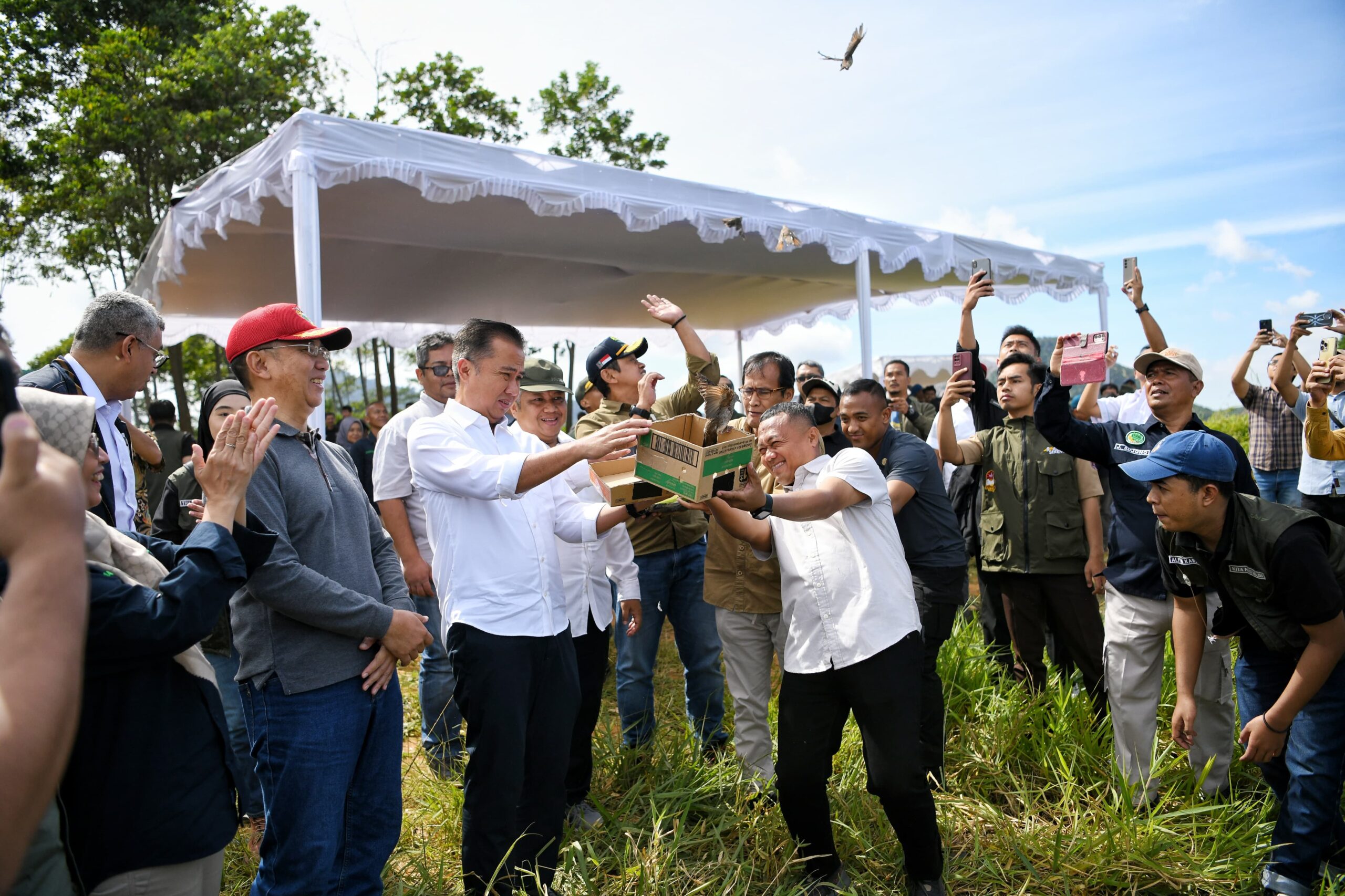 Bey Machmudin Awali Kerja 2025 dengan Tanam Pohon