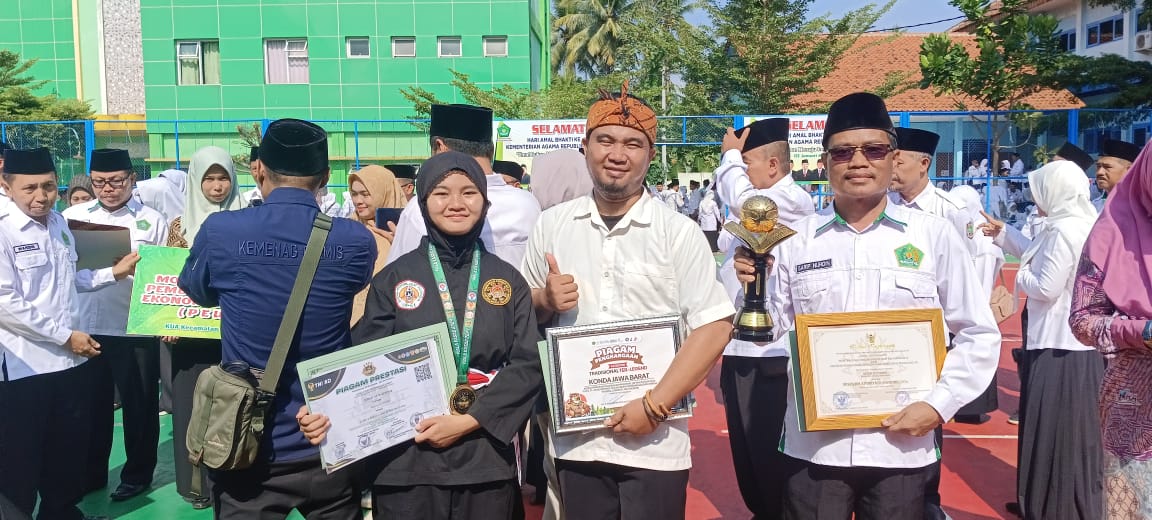 Zihan Siswi MTsN 13 Ciamis Torehkan Prestasi Nasional