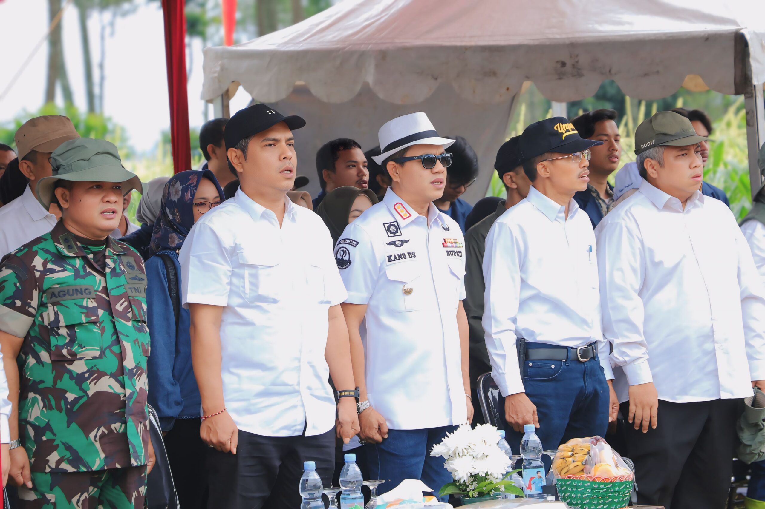 Kang DS Luncurkan Penanaman Padi Gogo di Arjasari