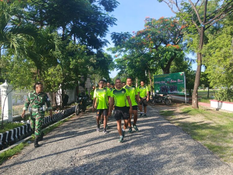 Olahraga Bersama, Upaya Kodim 1601/Sumba Timur, Jaga Kebugaran Tubuh Prajurit