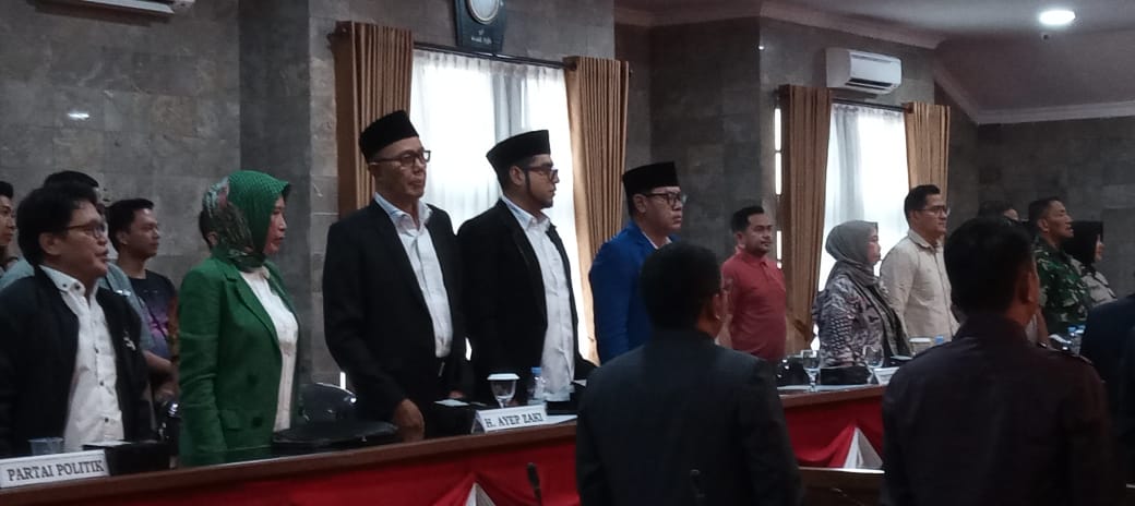 Rapat Paripurna DPRD, Penetapan Perda No 4 Tahun 2023, Penetapan Pasangan Walikota Terpilih