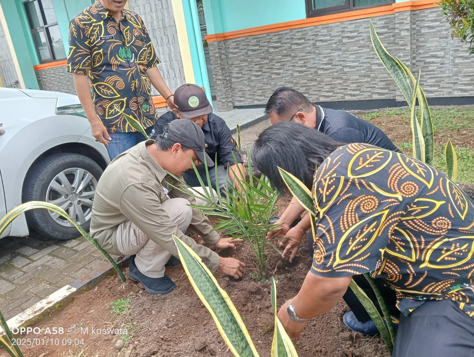 Dishut Provinsi Jawa Barat CDK Wilayah Enam Tasikmalaya Hadiri Undangan OSIS SMAN 1 Cikatomas