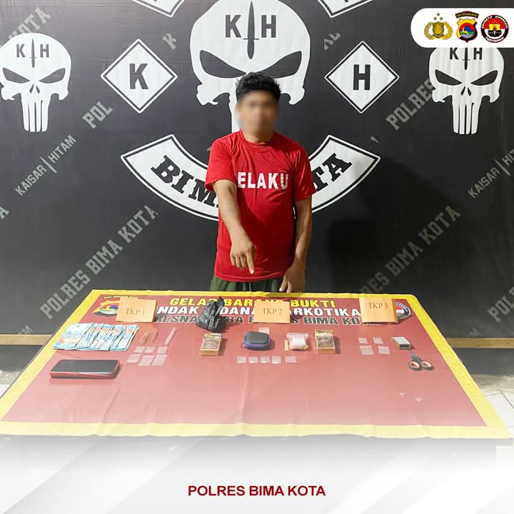 Pengedar Narkoba Asal Kampung Sarae Diringkus Tim Kaisar Hitam
