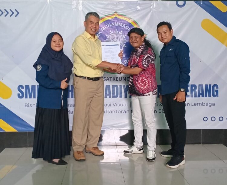 Kuatkan Pendidikan Film, SMK Muhamadiyah 1 Tangerang Gandeng Roy Wijaya