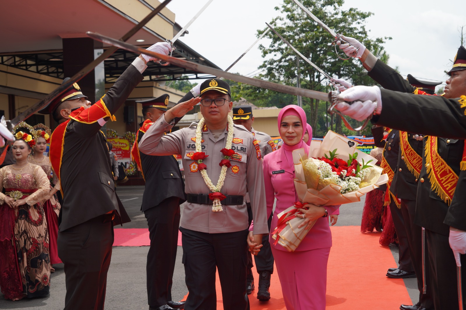 Parade Serah Terima Jabatan Kapolres Tasikmalaya Kota