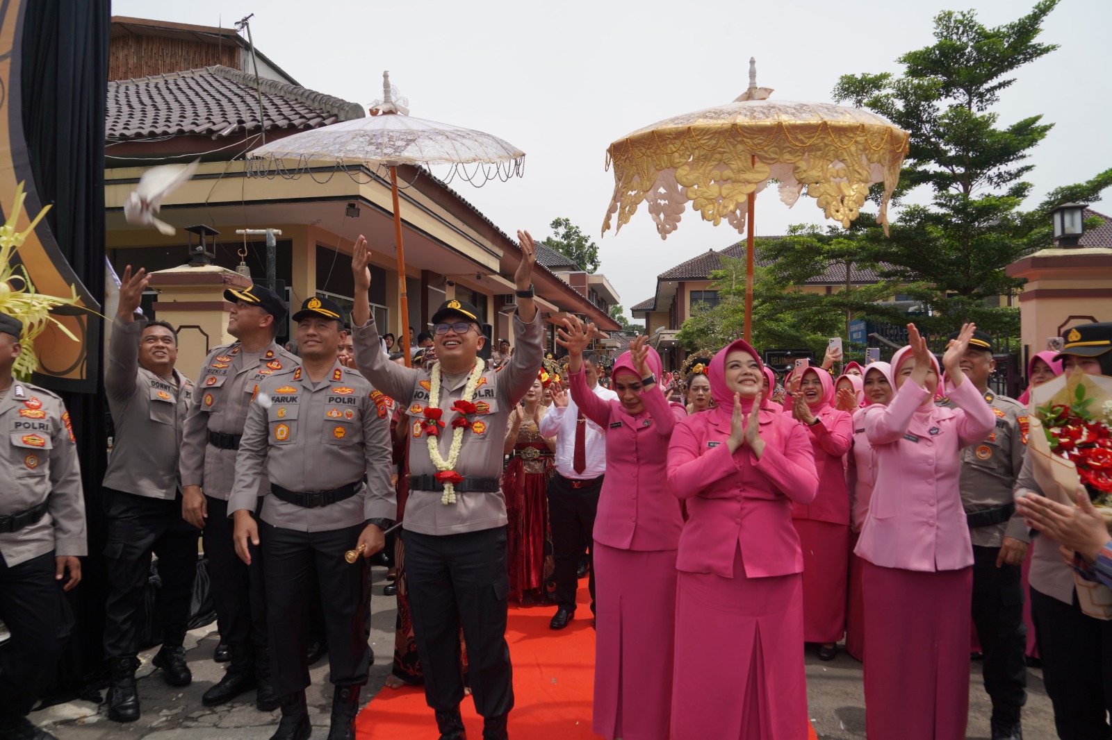 Parade Serah Terima Jabatan Kapolres Tasikmalaya Kota