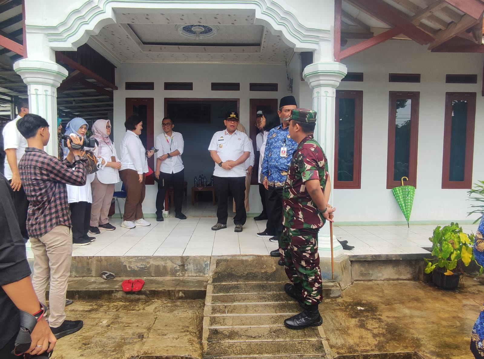 Bersama Forkopimda Sambut Kedatangan Wamenkes Di Carita