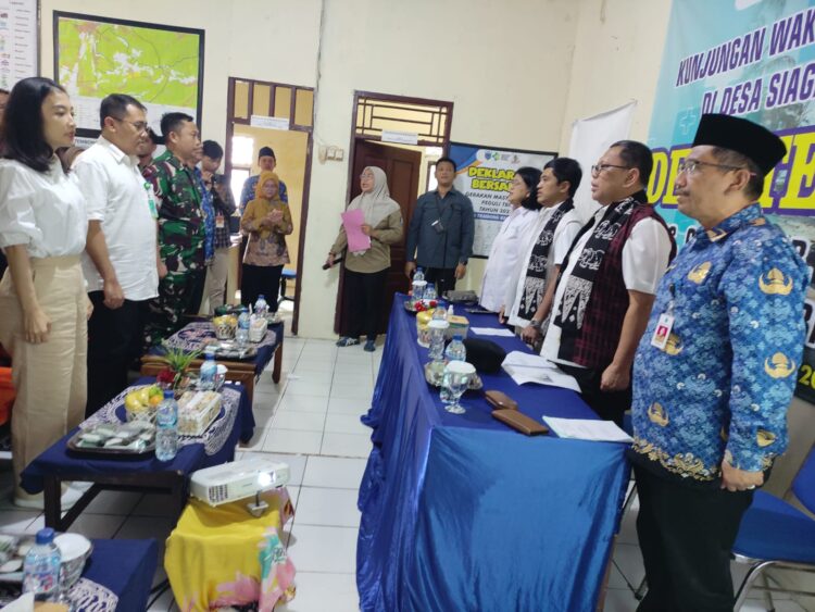 Dandim 0601/Pandeglang Bersama Forkopimda Sambut Kedatangan Wamenkes Di Carita