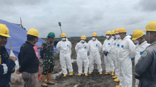 Medco E & P Lakukan Aktivitas Pembersihan Sesuai Standar K3LL, Dampak Dari Vandalisme Di Kabupaten Pali