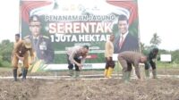 Kapolres Belu dan Wakil Bupati Gelar Penanaman Jagung 1 Juta Hektar Dukung Swasembada Pangan