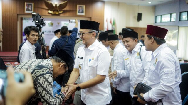 Hadiri Tasyakur HUT Ke-24 Baznas Ciamis, Pj Bupati Soroti Prestasi dan Dampak Positif Zakat Bagi Masyarakat