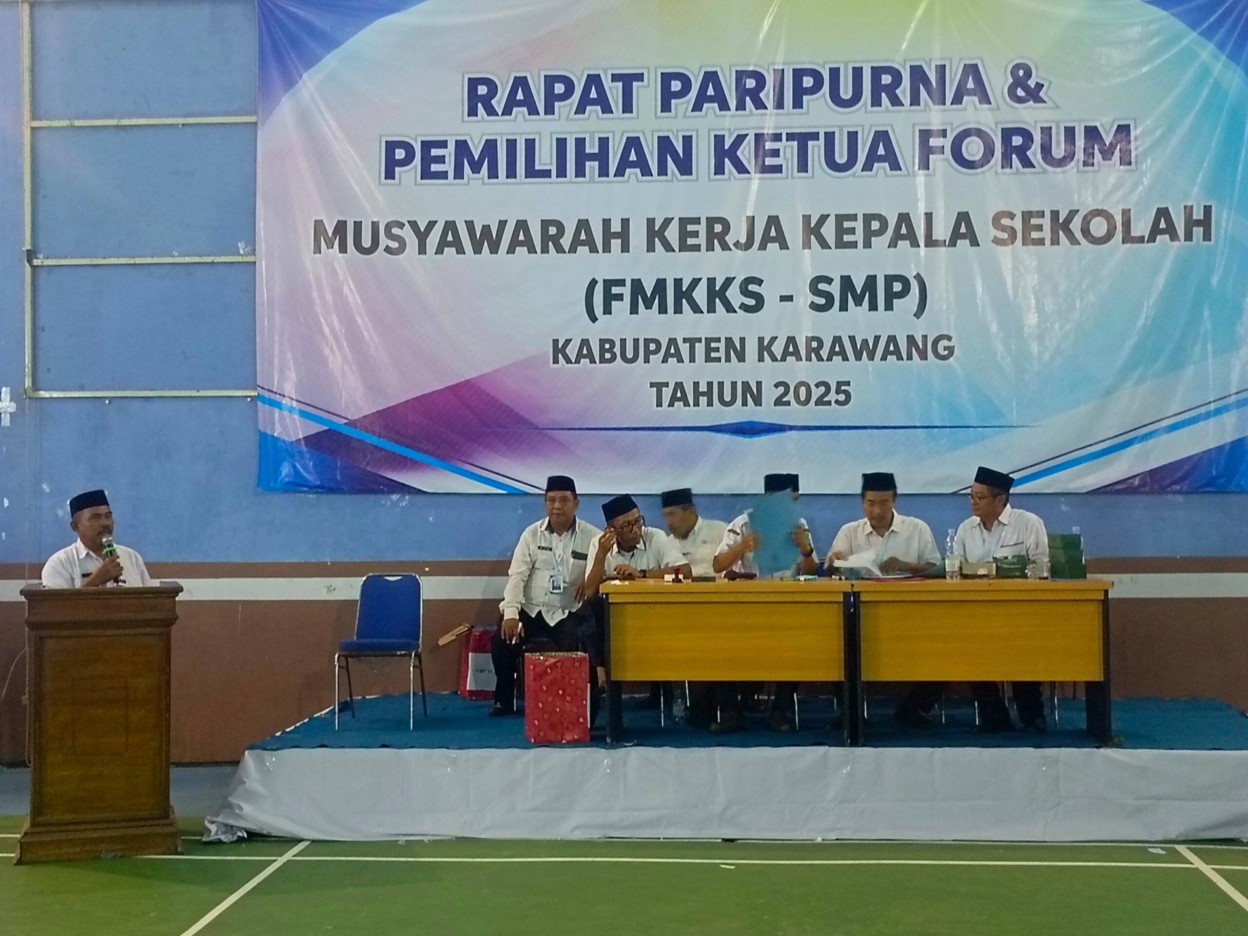 Pemilihan Ketua Baru FMKKS SMP Kabupaten Karawang