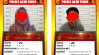 Polres Aceh Timur Amankan Dua Warga Saat Akan Membawa Imigran Illegal Etnis Rohingya ke Medan