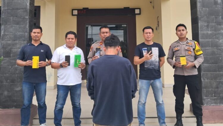 Polsek Talang Padang Tangkap Pelaku Curat 3 Handphone, Kerugian Korban Capai Rp4 Juta