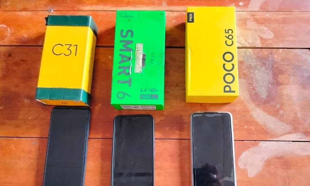 Polsek Talang Padang Tangkap Pelaku Curat 3 Handphone,