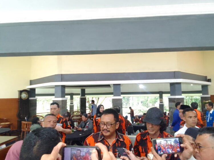 Bupati Sukabumi Terpilih Hadiri Acara Rakercab Ormas Pemuda Pancasila Pelantikan 47 PAC