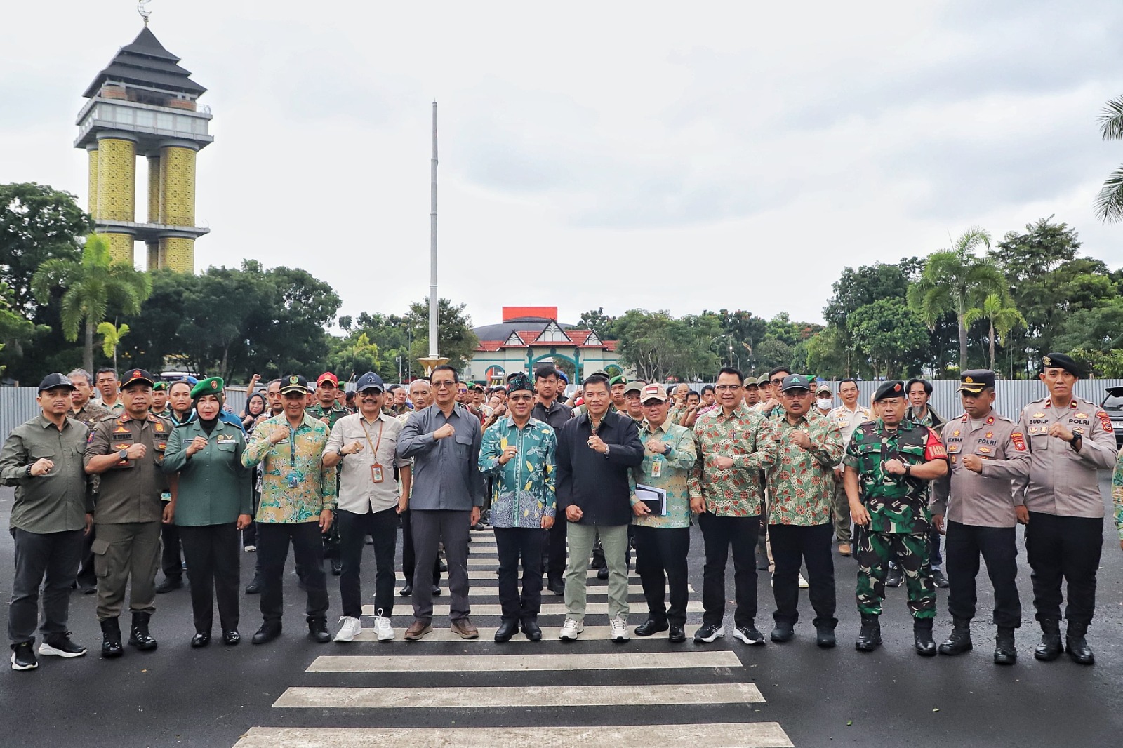 Satgas PPR-PBG-PB Kabupaten Bandung Gelar Apel, Bupati Tekankan Pentingnya Penertiban Pajak dan Perizinan