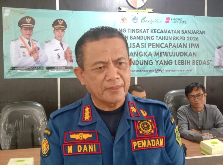 Disdamkar Kabupaten Bandung Pimpin Musrenbang Kecamatan Banjaran