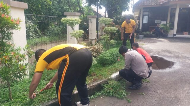 Demi Kenyamanan Mako Polsek Kotabaru Lakukan Korve Bersama yang Dipimpin Kapolsek