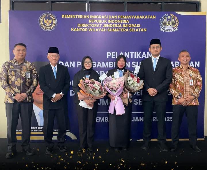 Kepala Imigrasi Kelas II Muara Enim Hadir Pelantikan Pejabat Administrator Kepala Imigrasi Kelas II Muara Enim Hadir Pelantikan Pejabat Administrator