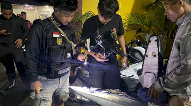 Satreskrim Polres Sumba Barat Temukan Motor Curian di Parkiran RSUD Waikabubak