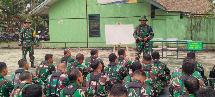 Kodim 0601/Pandeglang Laksanakan Kegiatan Latorjab Apter & Intel T.A 2025