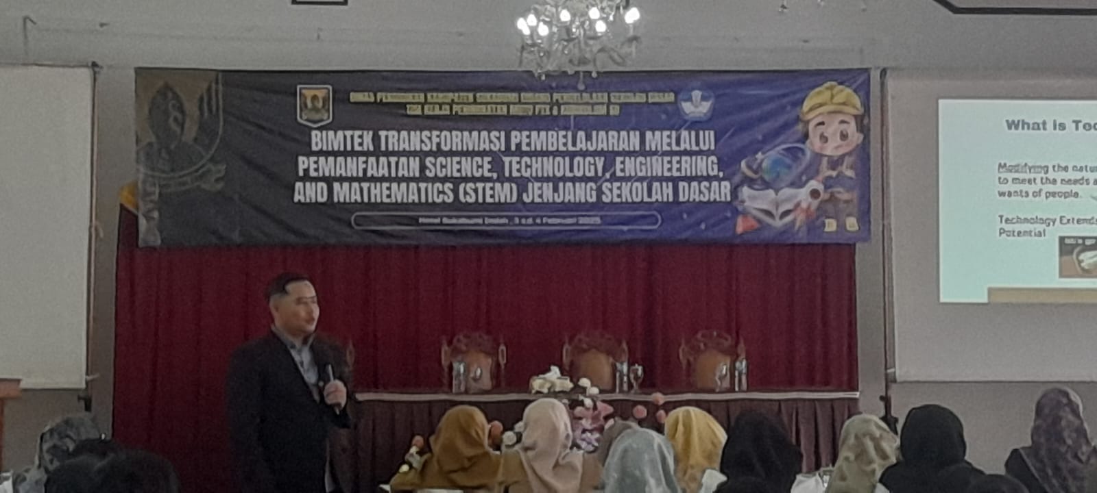 Pembekalan BIMTEK STEM untuk Guru Sekolah Dasar Negeri Se-Kabupaten Sukabumi, Diharapkan Tingkatkan Kualitas Pembelajaran