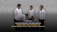 Kanim Kelas II Non TPI Bima Gelar Tandatangan Komitmen Zona Integritas Menuju WBK dan WBBM