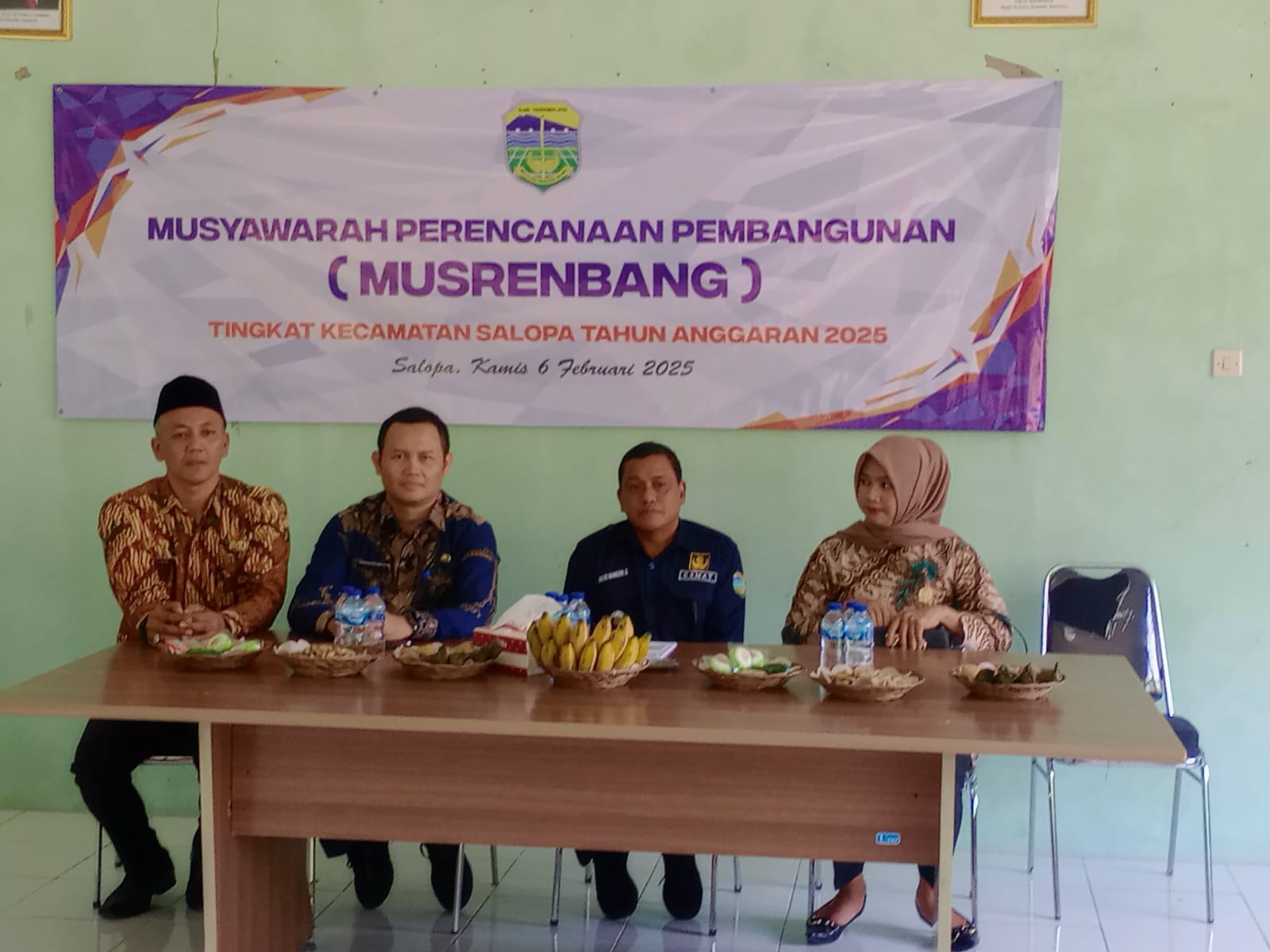 Musrenbang Kecamatan Salopa: Sektor Terkait dan Dewan PDI Perjuangan Bahas Pembangunan