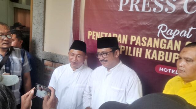 Press Conference Rapat Pleno Terbuka Penetapan Pasangan Paslon Bupati & Wakil Bupati Terpilih
