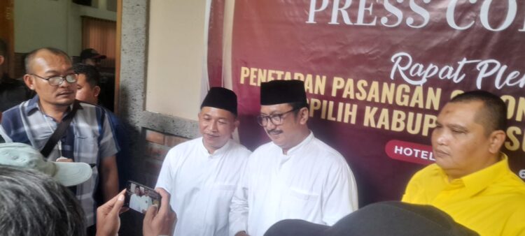 Press Conference Rapat Pleno Terbuka Penetapan Pasangan Paslon Bupati & Wakil Bupati Terpilih