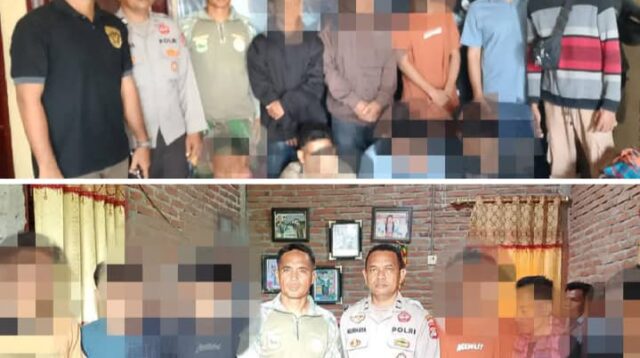 Babinsa Desa Sakuru Tangkap 7 Komplotan Pemanah Meresahkan Warga