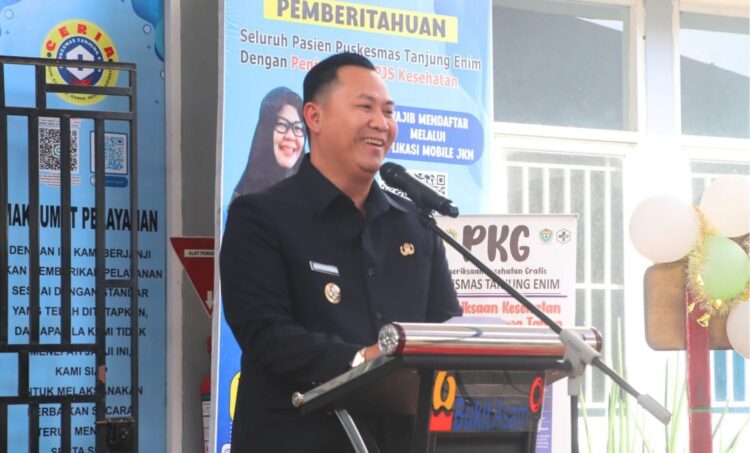 Program CKG di Muara Enim Resmi Diluncurkan, Pj. Bupati Pastikan Seluruh Puskesmas Siap Layani Masyarakat