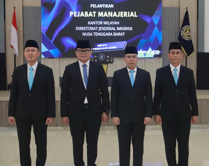 Kanim Kelas II Non TPI Bima Diganti, M. Usman Dilantik Jadi Kabid DPITSK Ditjenim NTB