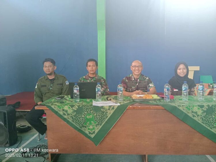 Kegiatan Sosialisasi Wasbang dan LDKS di SMK Karya Putra Manggala