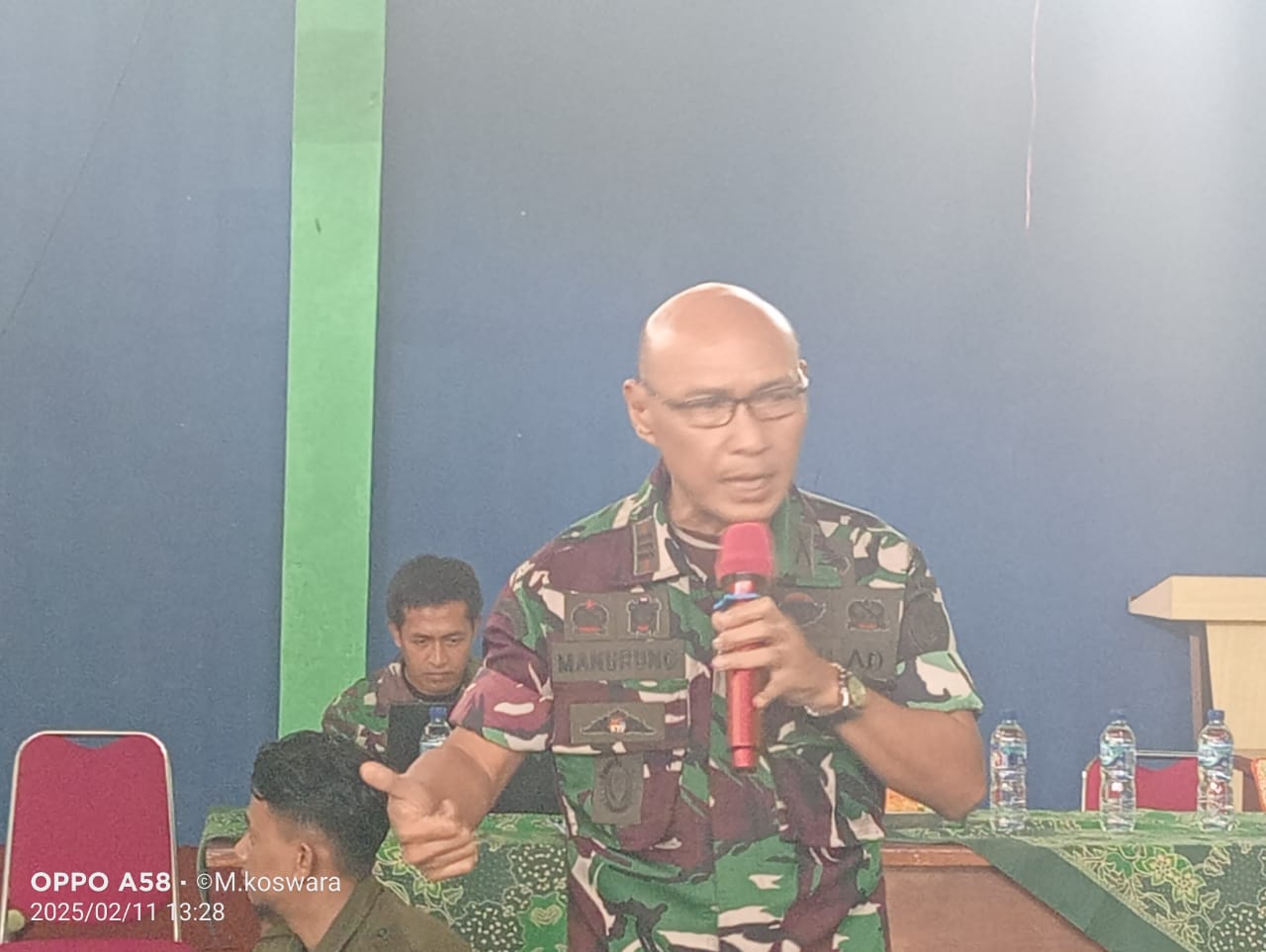 Kegiatan Sosialisasi Wasbang dan LDKS di SMK Karya Putra Manggala