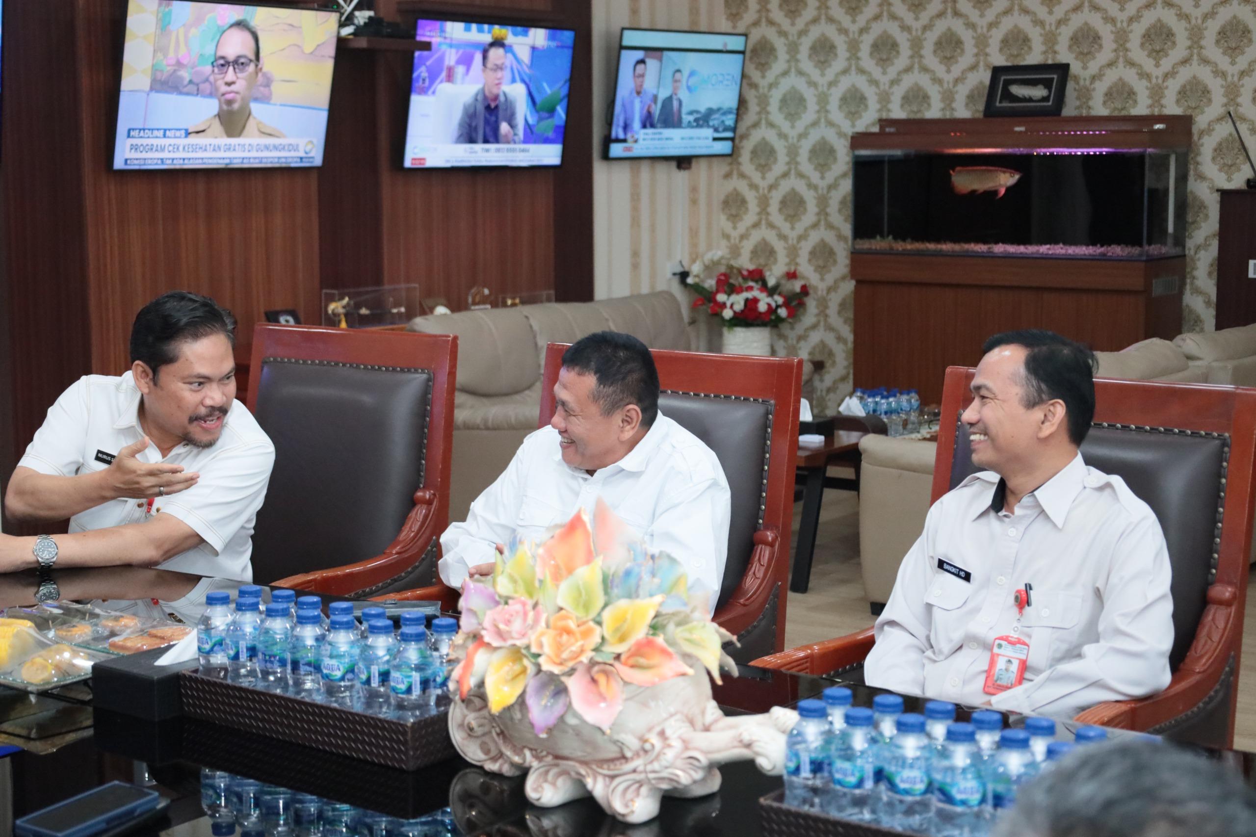 Jalin Silaturahmi Kapolda Kepri Terima Audiensi Kakanwil BPN Kepri
