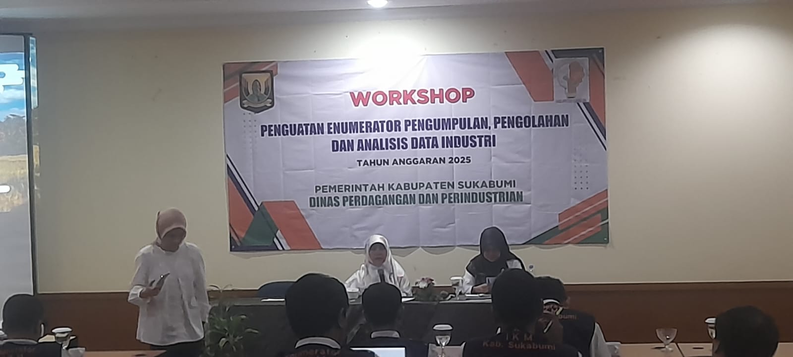 Workshop Penguatan Enumerator Data Industri oleh Dinas Perdagangan & Perindustrian Sukabumi