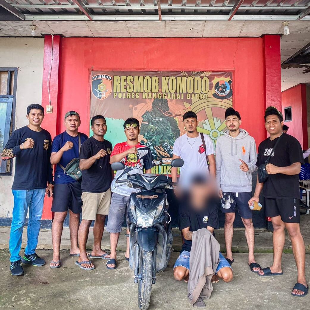 Pelaku Berhasil Ditangkap Tim Resmob Komodo di Labuan Bajo