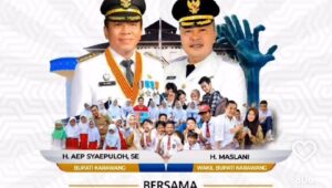 H. Aep Syaepulloh - H. Maslani Dilantik Sebagai Bupati Dan Wakil Bupati Karawang, Gekar Syukuran Bersama Warga