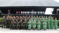 Kunker Di Bima, Danrem 162/WB Brigjen TNI Agus Bhakti Pamitan Kepada Jajaran Kodim 1608/Bima