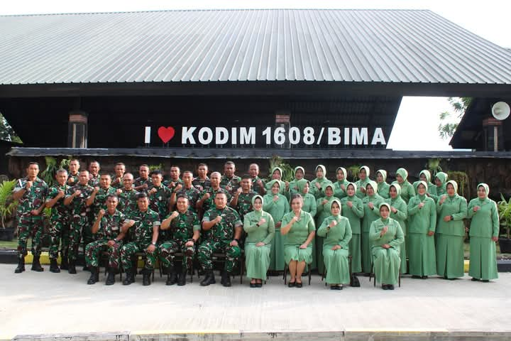 Kunker Di Bima, Danrem 162/WB Brigjen TNI Agus Bhakti Pamitan Kepada Jajaran Kodim 1608/Bima