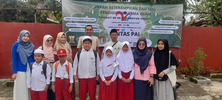 KKG PAI Kecamatan Cisaat Selenggarakan Pekan Keterampilan & Seni Pendidikan Agama Islam (PAI) Tingkat SD Se-Kecamatan Cisaat,