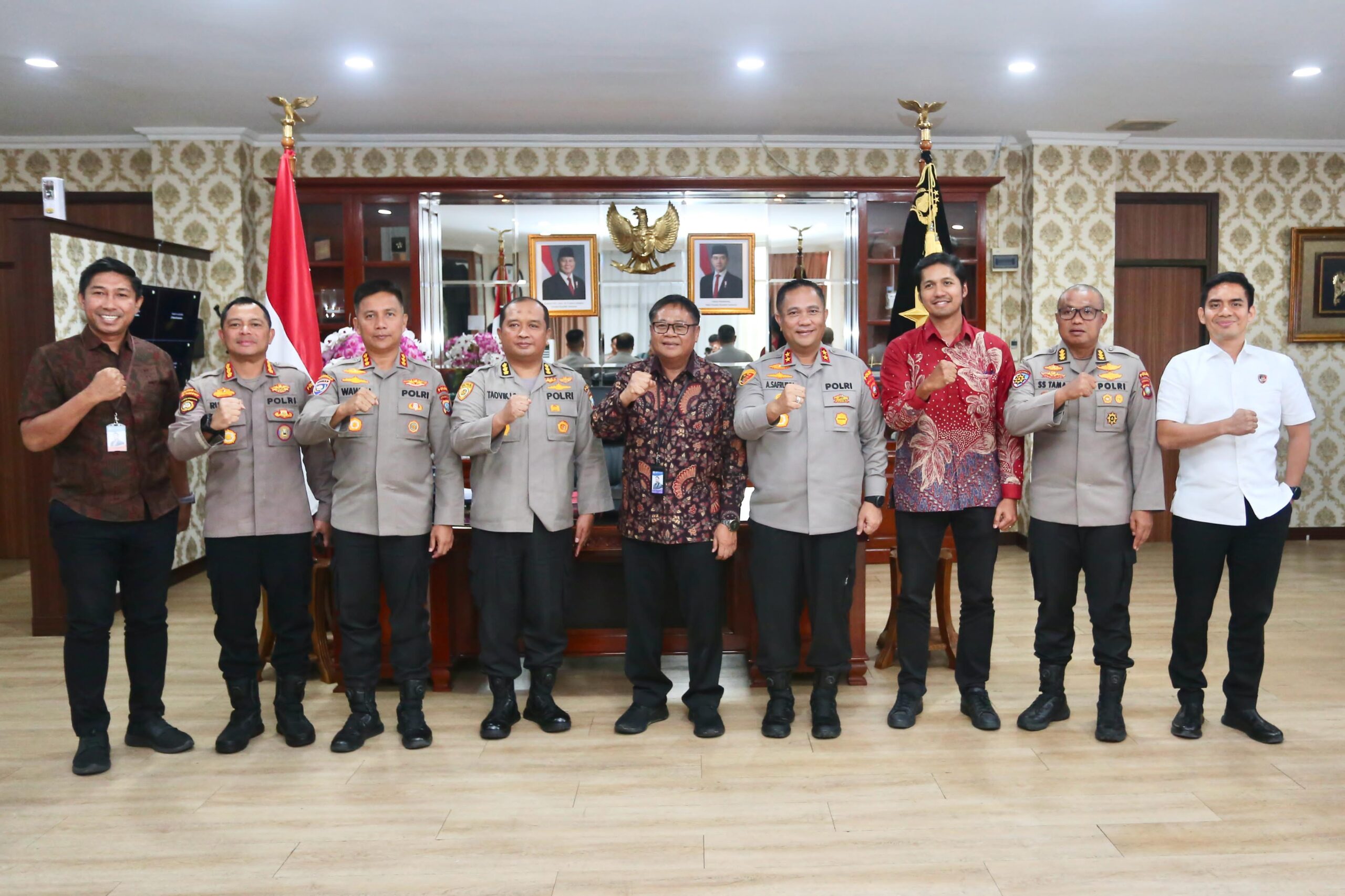 Kapolda Kepri Bahas Sejumlah Isu Strategis Bersama Perwakilan Bank Indonesia